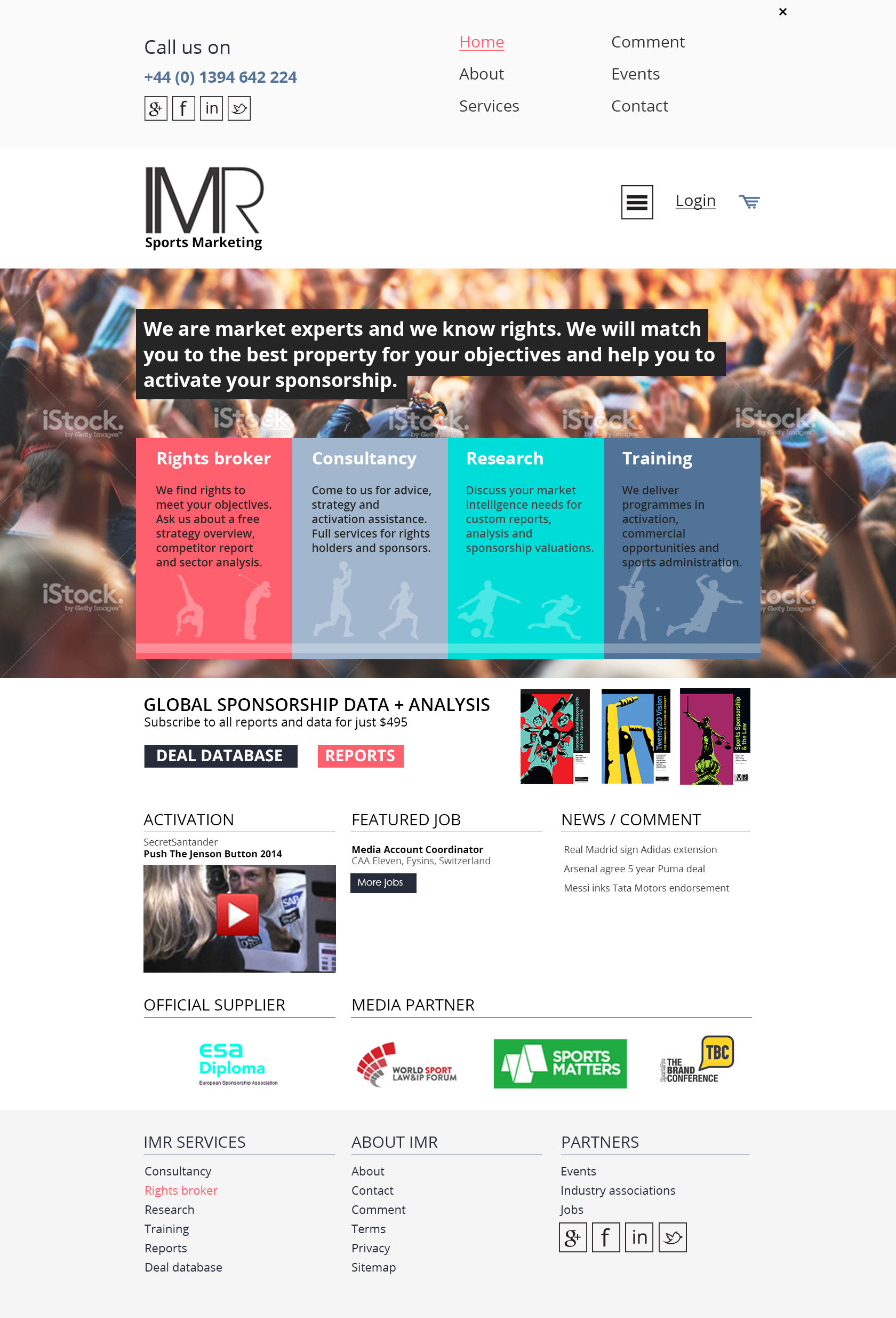 International Marketing Reports Editorial Design